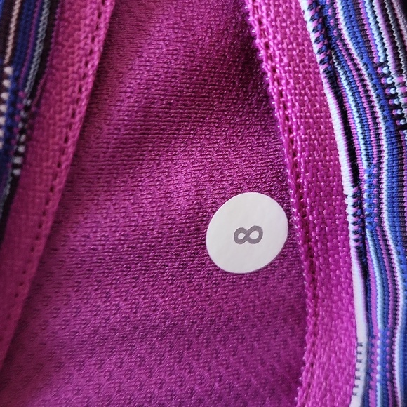 Lululemon Run Speed Shorts Space Dye Ultraviolet Sz8 - Picture 5 of 6